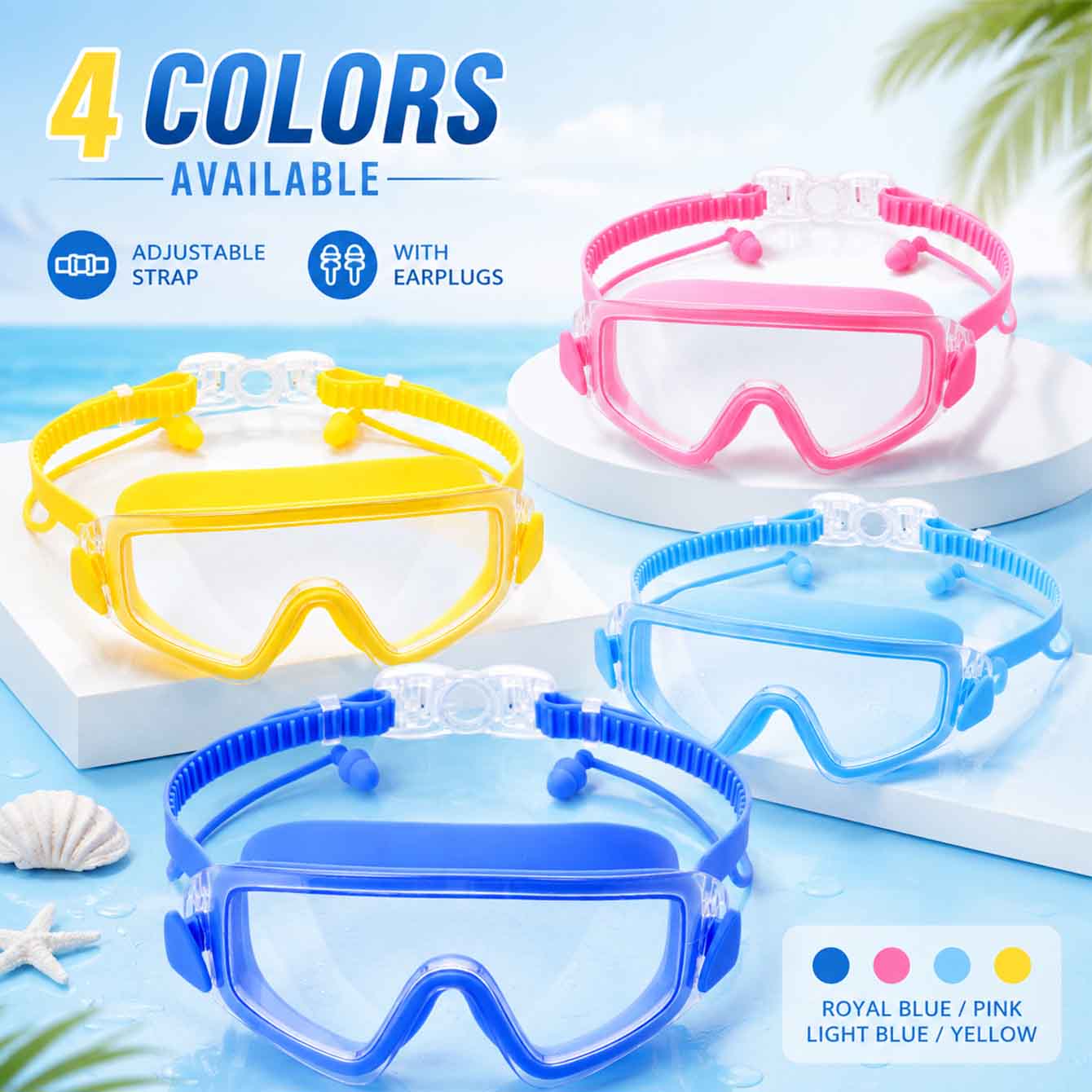 Anti Pollution Mask - Máscara de Mergulho com Óculos de