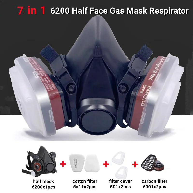 Dust Mask Construction - Máscara de gás de poeira anti-nevoeiro