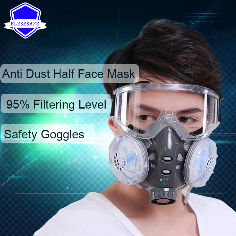 Anti Pollution Mask - Nova máscara antipoeira rosto cheio respirador