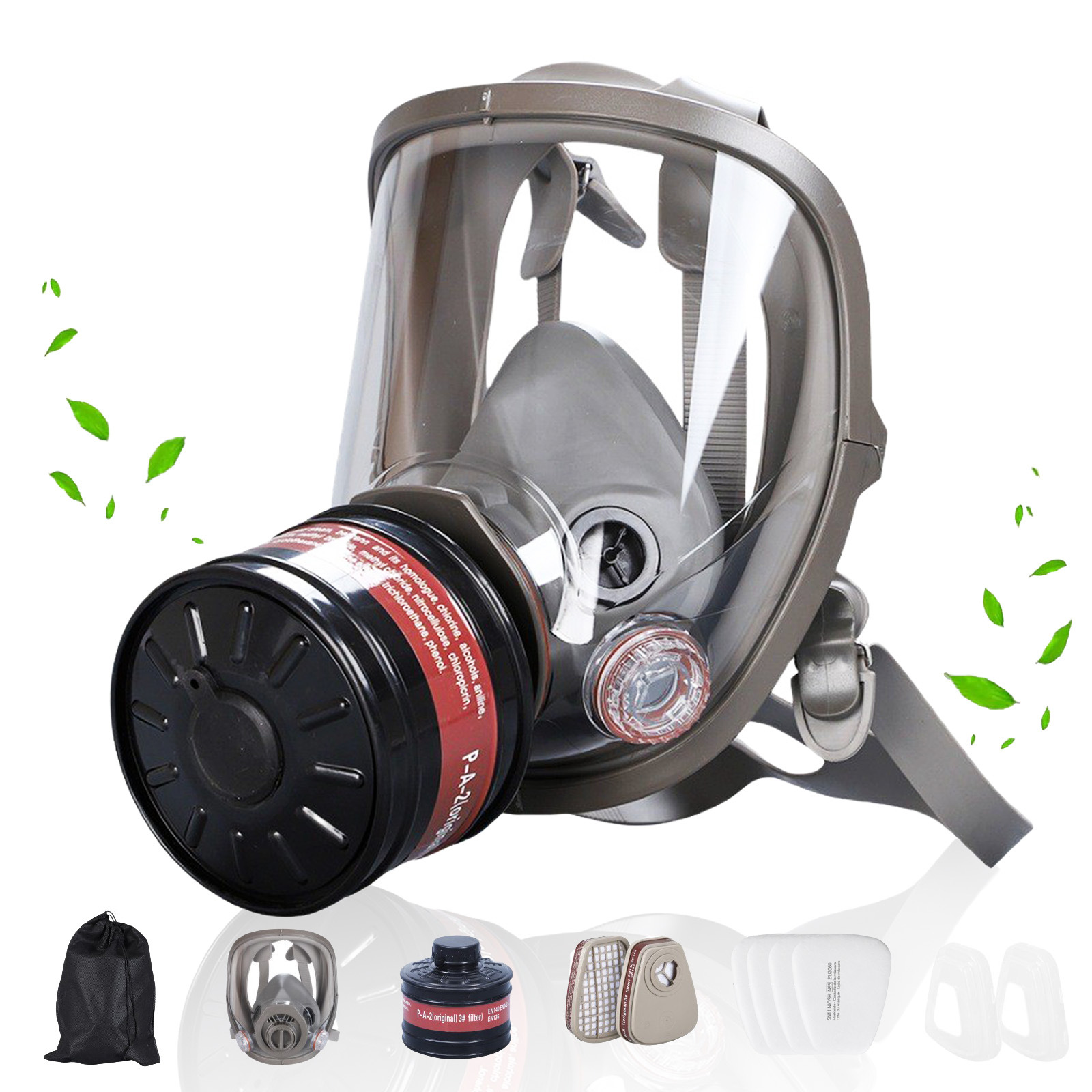 Dust Mask Construction - Respirador químico de sobrevivência de máscaras