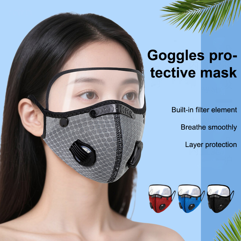 Anti Pollution Mask - Nova máscara facial para ciclismo com