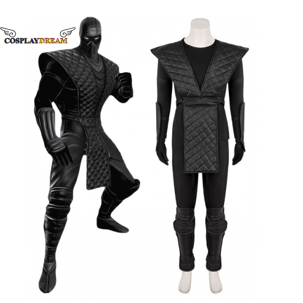 Black Face Mask Pack - Mortal Kombat Noob Saibot Fantasia de
