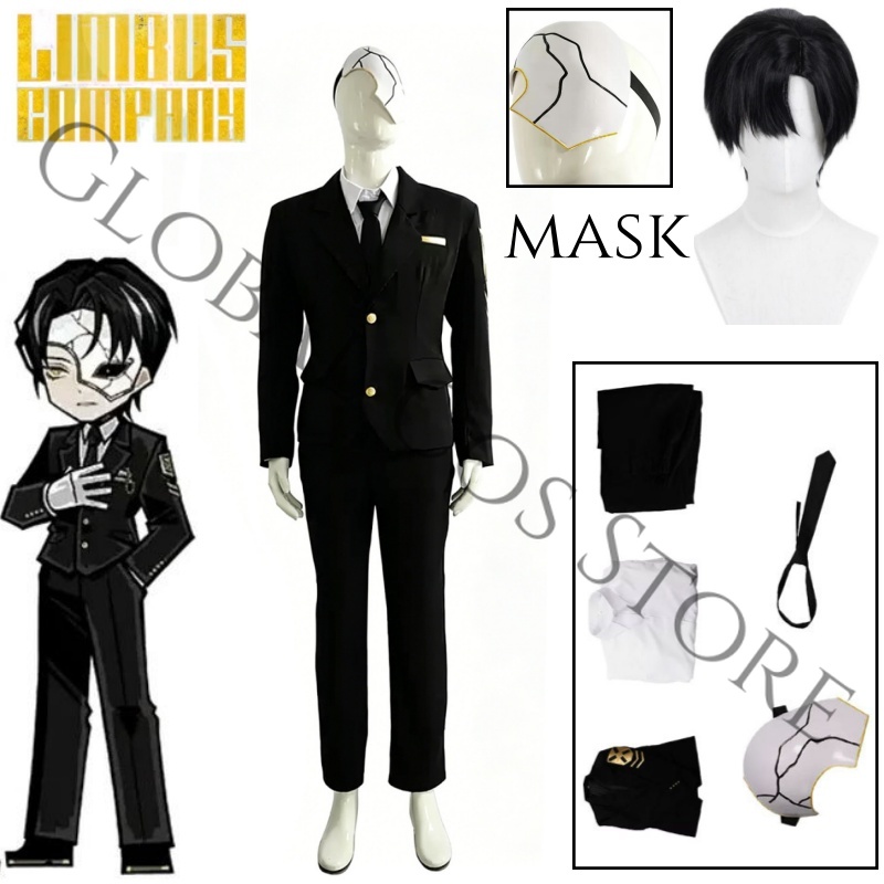Fantasia de Cosplay do Persona - Black Face Mask Pack avaliação e preço