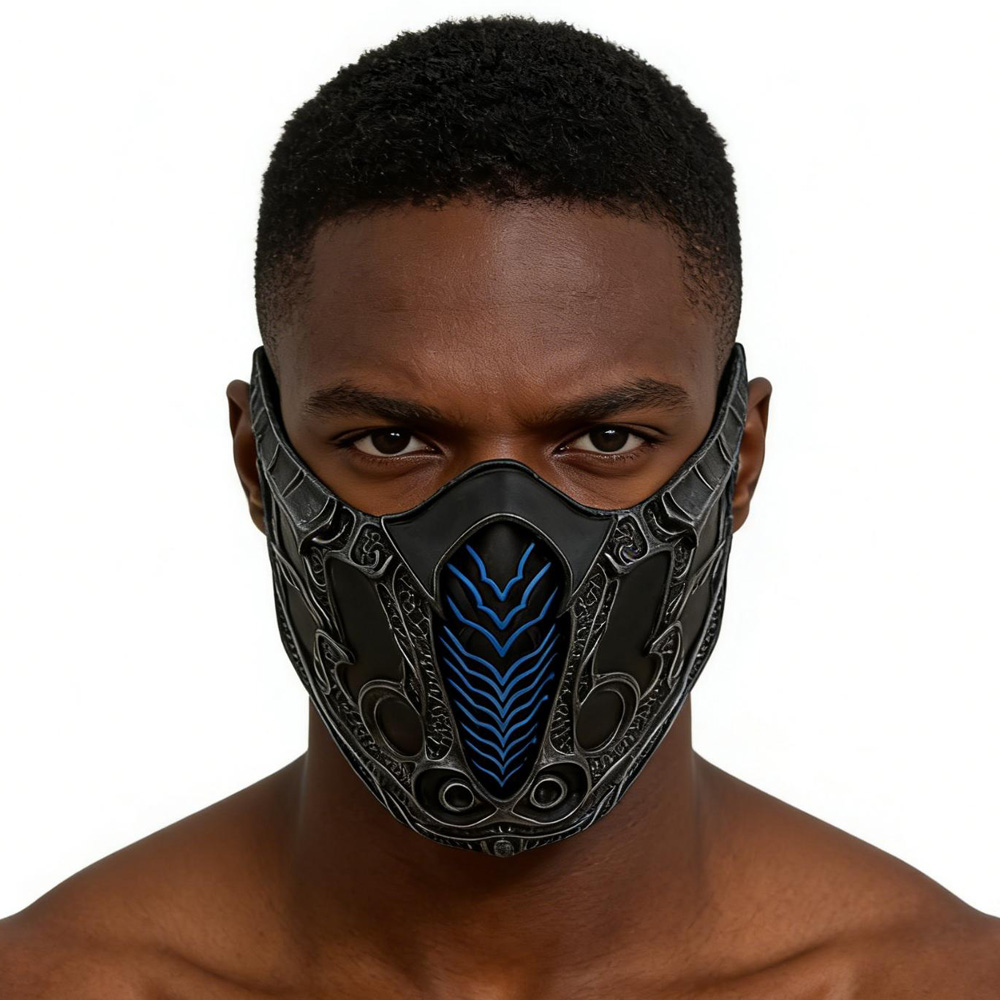 Máscara de Cosplay Mortal Komb - Respirator Half Face avaliação e preço