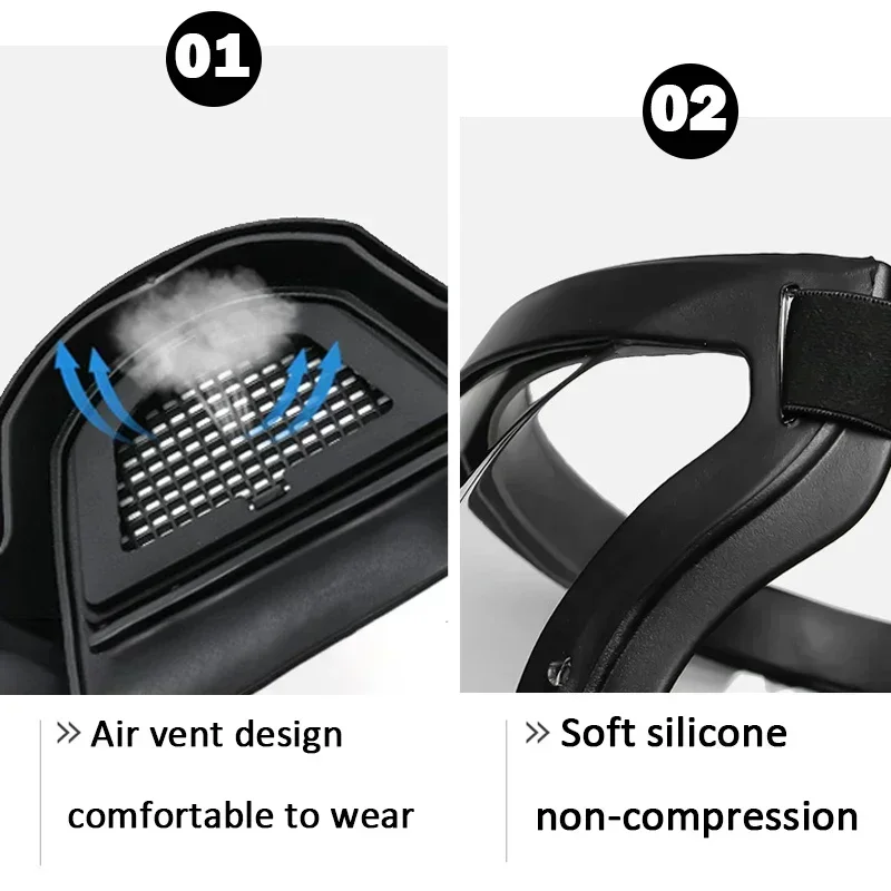 Transparente Full Face Shield  - Anti Pollution Mask avaliação e preço