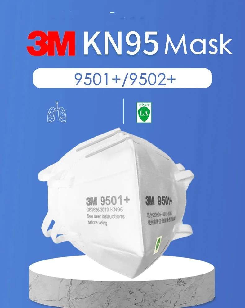 50 pçs/saco 3m kn95 máscara fa - 3M Mask 9502+ avaliação e preço