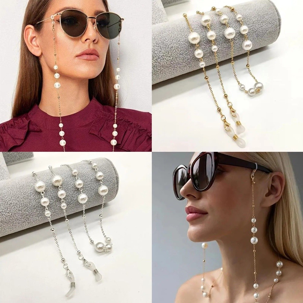 Corda de Óculos com Pérolas da - Mask Lanyard Adjustable avaliação e preço