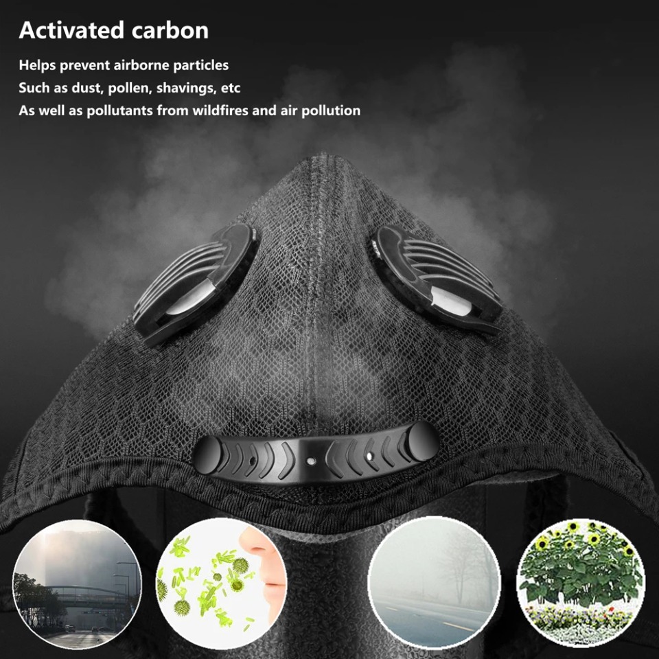Máscara de ciclismo com filtro - Anti Pollution Mask avaliação e preço