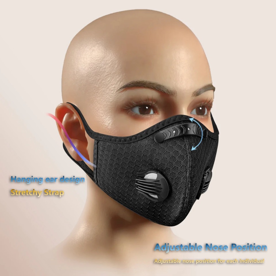 Máscara de ciclismo com filtro - Anti Pollution Mask avaliação e preço