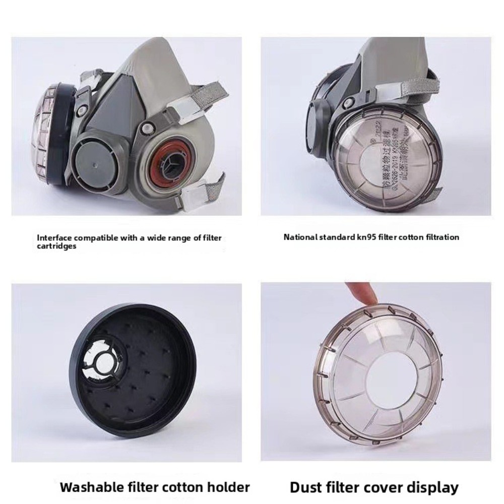 Respirador de Meio Rosto 6200  - Respirator Half Face avaliação e preço