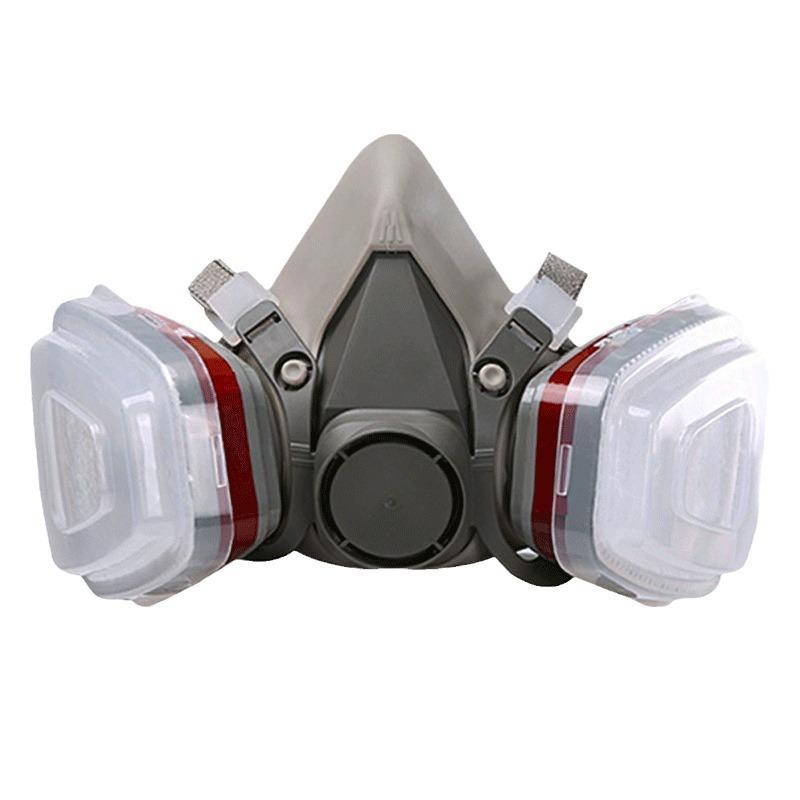 1 Conjunto de Máscara Respirat - Respirator Half Face avaliação e preço