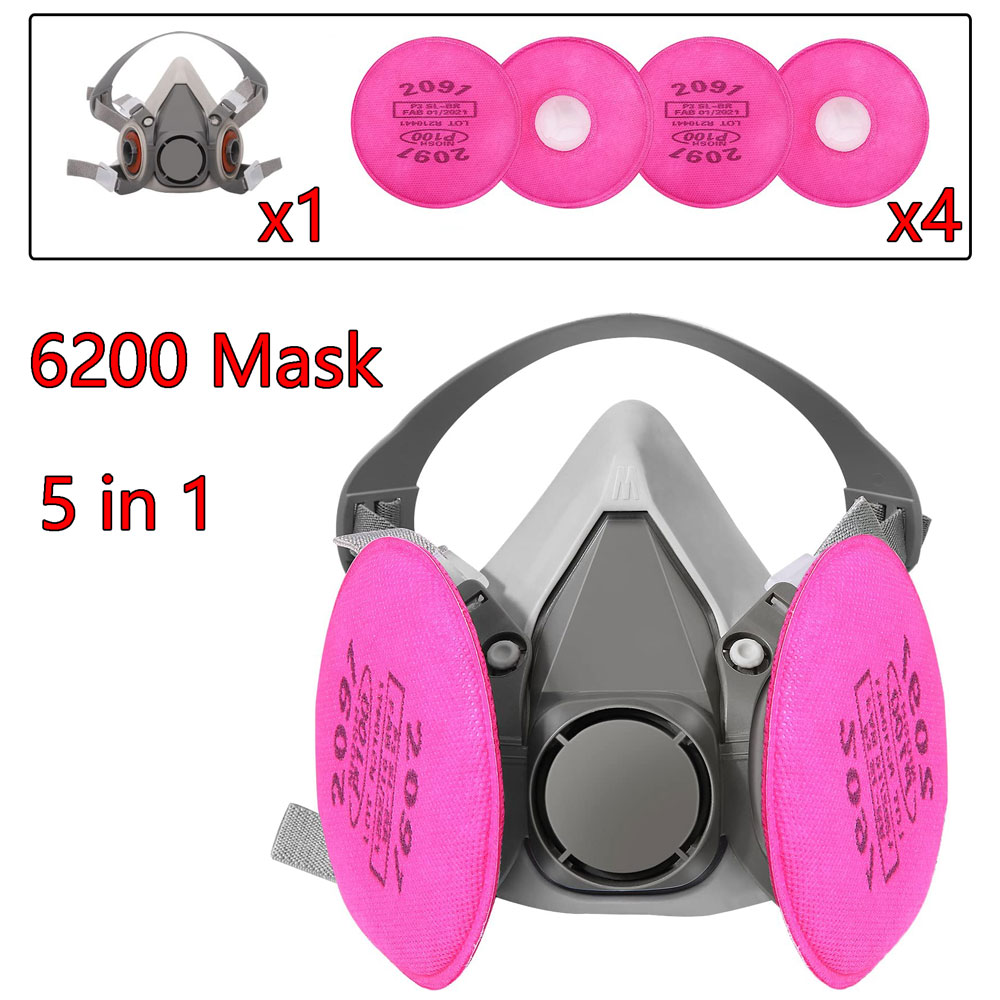 Máscara de Gás 6200 para Pintu - Face Mask Storage Box avaliação e preço